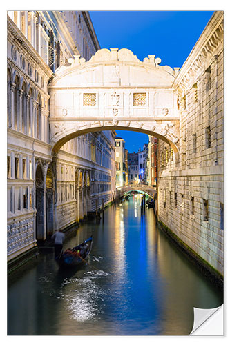 Wall sticker Bridge of Sighs, Venice