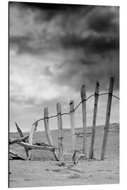 Magnettafel Kaputter Zaun 