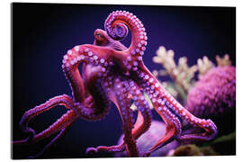 Acrylic print Octopus