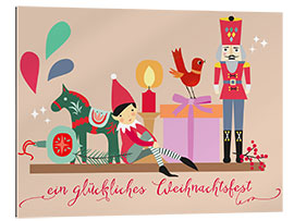 Gallery print A happy Christmas (German)