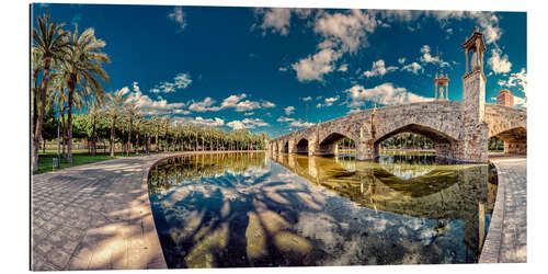 Cuadro de plexi-alu Puente del Mar, Valencia