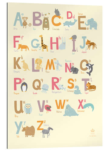 Gallery print Animal Alphabet (German)