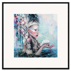 Framed art print Yolandi, the rat mistress