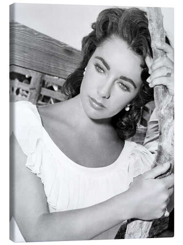 Leinwandbild Elizabeth Taylor in "Giant"
