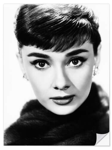 Wall sticker Audrey Hepburn - Sabrina