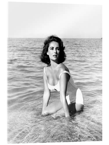 Acrylic print Elizabeth Taylor - Suddenly Last Summer