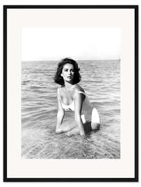 Gerahmter Kunstdruck Elizabeth Taylor - Suddenly Last Summer
