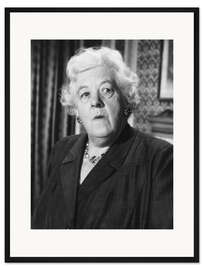 Gerahmter Kunstdruck Miss Marple