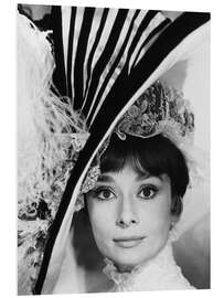 Hartschaumbild Audrey Hepburn - My Fair Lady