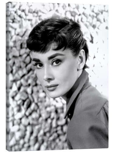 Tableau sur toile Audrey Hepburn Portrait I