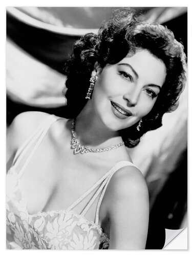 Wall sticker Ava Gardner Portrait