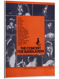 Aluminium print The Concert for Bangladesh