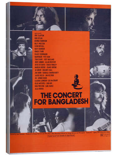 Lerretsbilde The Concert for Bangladesh