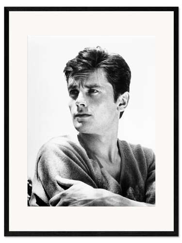 Framed art print Alain Delon I