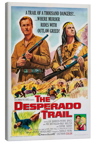 Lerretsbilde The Desperado Trail (Winnetou III)