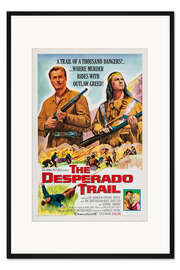 Gerahmter Kunstdruck Winnetou 3. Teil (englisch)