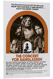 Tableau en PVC THE CONCERT FOR BANGLADESH