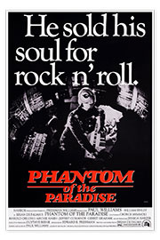 Poster Das Phantom im Paradies (englisch)