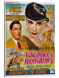 Magnettafel Ein Herz und eine Krone (französisch)