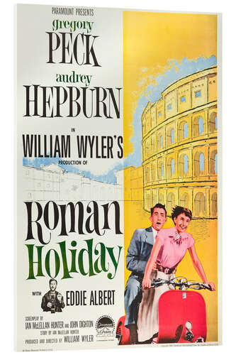 Acrylic print Roman Holiday