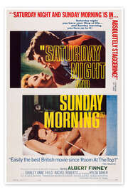 Póster Saturday Night and Sunday Morning