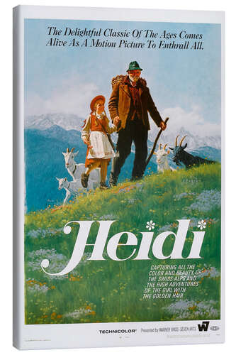 Leinwandbild Heidi (1965)