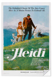 Naklejka na ścianę Heidi (1965)