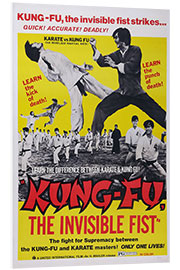 Foam board print KUNG-FU