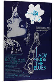 Aluminium print Lady Sings the Blues