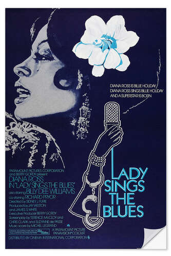 Autocolante decorativo Lady Sings the Blues