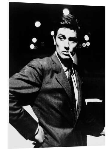 Foam board print Alain Delon - Eclipse (L'Eclisse)