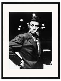 Gerahmter Kunstdruck Alain Delon - Eclipse (L'Eclisse)