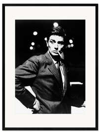 Framed art print Alain Delon - Eclipse (L'Eclisse)