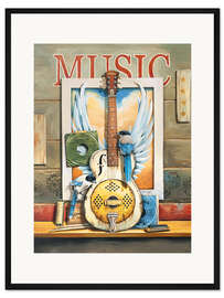 Gerahmter Kunstdruck Music