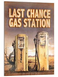 Gallery print Diesel - Last chance gas station