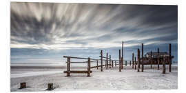 Foam board print St Peter Ording Cloud