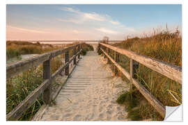 Naklejka na ścianę St.Peter Ording web