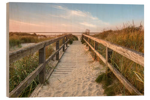 Obraz na drewnie St.Peter Ording web