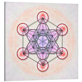 Magnettafel Metatrons Würfel - Artwork I