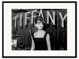 Stampa artistica con cornice Audrey Hepburn