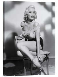 Leinwandbild Mamie Van Doren