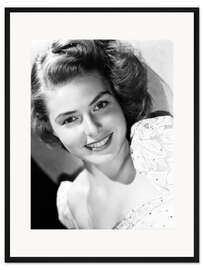 Gerahmter Kunstdruck Ingrid Bergman