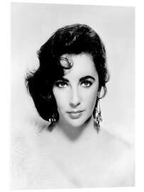 Acrylglasbild Elizabeth Taylor Portrait I