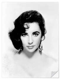 Naklejka na ścianę Elizabeth Taylor Portrait I