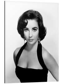 Aluminium print Elizabeth Taylor