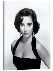 Canvas print Elizabeth Taylor