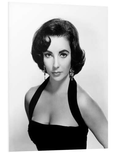 Foam board print Elizabeth Taylor