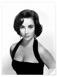 Wandsticker Elizabeth Taylor