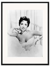 Gerahmter Kunstdruck Elizabeth Taylor Portrait II