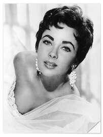 Sisustustarra Elizabeth Taylor with Earrings